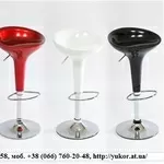 Барный стул HY 102 оранжевый, черный, белый, коричневый, желтый, серый