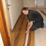 Укладка ламината обычным способом