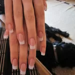 Моделирование ногтей, Идеальный френч, Наращивание ногтей акрилом