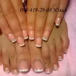 Наращивание ногтей, ресниц! Маникюр, педикюр! Выезд на дом!