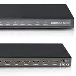 HDMI Splitter 1x8,  V1.3 HDCP 1080P 3D