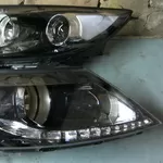 KIA SPORTAGE NEW LED DRL светодиодные фары оригинальные ксеноновые