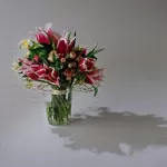 Поздравительная весенняя флористика, посвященная празднику 8 марта