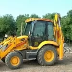 Аренда экскаватора JCB 3 CX,  JCB 220,  DOOSAN S210W