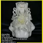 Свадебные свечи оптом от производителя. Украина.