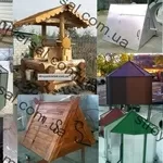 Колодец под ключ, Домики на колодец, Колодцы Киев, Бурение скважин, Бе