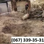 Земляные работы вручную. Рытье траншей, планировка и расчистка участка