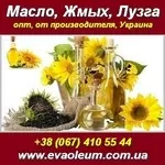 Жмых подсолнечника, макуха, масло подсолнечное. Опт. Украина