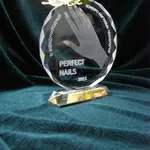 Сувениры с 3D гравировкой внутри стекла