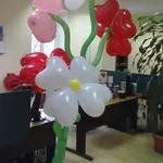 композиции из воздушных шаров
