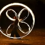 Огненное шоу, светодиодное шоу в Киеве