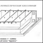 Формы металлические кассетные для производства пеноблоков