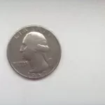 Монета Quarter Dollar LIBERTY 1967 года  