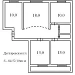 4-х комнатная квартира в Шевченковском р-не