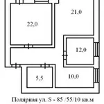 3-х комнатная,  Оболонский р-н,  Полярная.