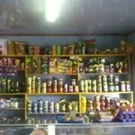 Торговый стеллаж из ДВП