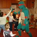 Аниматор Черепашка-нинзя на День Роджения. Услуги. Фото-видео