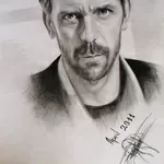 Портреты на заказ по фотографии (графитный карандаш).