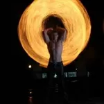 Огненное шоу.