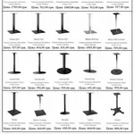 Купить барные столы,  основания (базы) для столов,  столешницы Киев