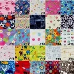 Многоразовый подгузник узорный, с бамбуковым угольным фибром