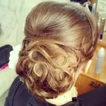 Вечерние и свадебный прически. Крещатик