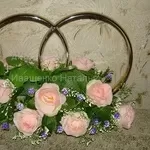 Украшение на свадебное авто