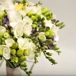 Букет свадебный из фрезий