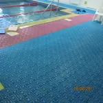 Модульное покрытие для бассейнов,  саун,  аквапарков