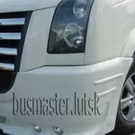 Volkswagen Crafter Накладки на передній бампер