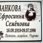 Ритуальные фотографии и таблички 