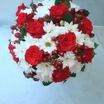 Осенний свадебный букет