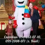 Ростовая кукла Снеговик на праздник,  утренник,  Новый год,  корпоратив