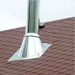 Монтаж,  дымоходов из нержавеющей стали,  оцинковочной стали 