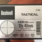 Продам оптику Bushnell Elite Tactical 10x40mm Mil-Dot LRS 