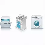 Подключение стиральной и посудомоечной машины и другой мелкой бытовой 