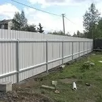 Забор из Металлопрофиля под ключ