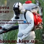 Акарицидна обробка територій