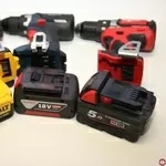 Шуруповерт Bosch,  Milwaukee,  Hilti.