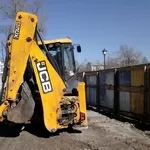 Услуги экскаватора jcb 3cx. Аренда экскаватора jcb 3cx.