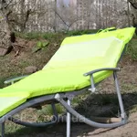 Матрац на шезлонг с подушкой