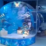 Прозора сфера,  диво куля,  шоу куля,  snow globe українське виробництво