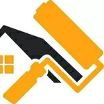 Фарбування стін стелі укосів 