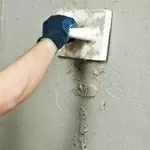 Шпаклевка стен потолка Поклейка обоев