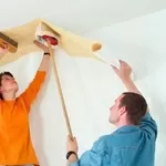 Поклейка шпалер Шпаклівка стін 