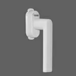 Оконная ручка REHAU с блокиратором открывания KISI белая