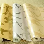 Поклейка флізелінових шпалер Київ 