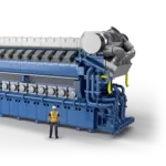 Газовий генератор Bergen 3500 Квт.