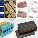 Візитки стандартних та нестандартних форматів