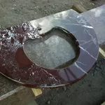 Укладка,  шлифовка,  полировка мрамора,  гранита!